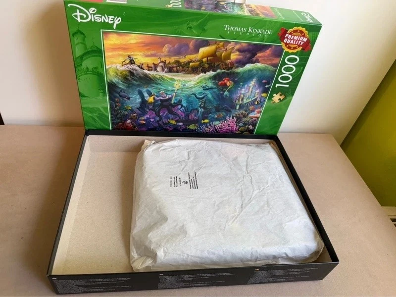 Schmidt Puzzle 1000 Teile Disney Ursula 58041 Thomas Kinkade Studios - Bild 3 von 3