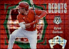 2021 Panini Mosaic #PD4 Dylan Carlson Debuts Green