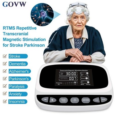 Non Invasive Brain Wellness Device Relieves Chronic Pain Anxiety 1-50Hz Home Use