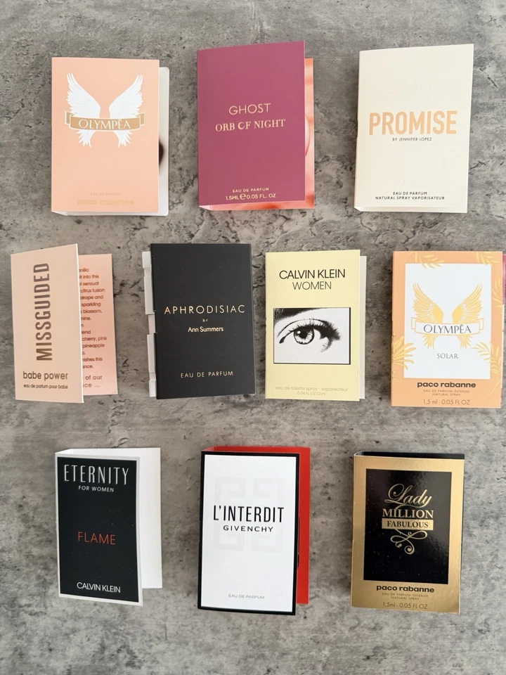 10 Joblot Mini Perfumes Givenchy L’interdit ghost, Olympea NEW💖