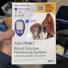 AlphaTRAK 3 Pet Blood Glucose Monitoring System Starter Kit Exp 6/30/26