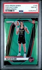 Caitlin Clark 2024 Panini Prizm WNBA #145 (PSA 8-NM/Mint) Green Prizm (RC)