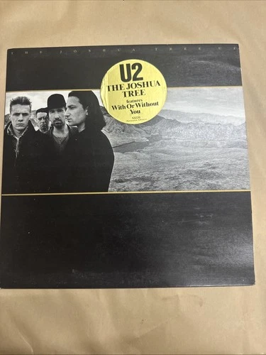 U2 - THE JOSHUA TREE LP Vinyl First Press 1987