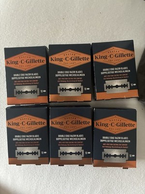 King C Gillette Doppelseitige Wechselklingen