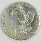1899-S $1 Morgan Silver Dollar AU Details-Cleaned & Unknown Residue  C4479