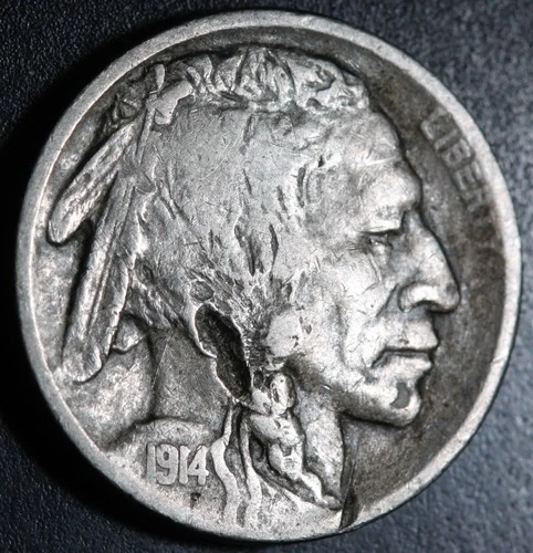 1914-S BUFFALO NICKEL - With ISSUES