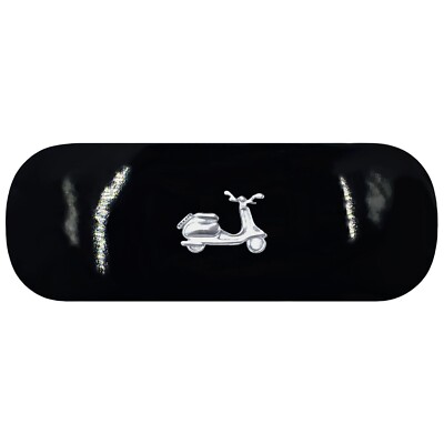 Moped Hart Brillenetui Roller Lesebrillenetui Retro Vespa Geburtstag Geschenk