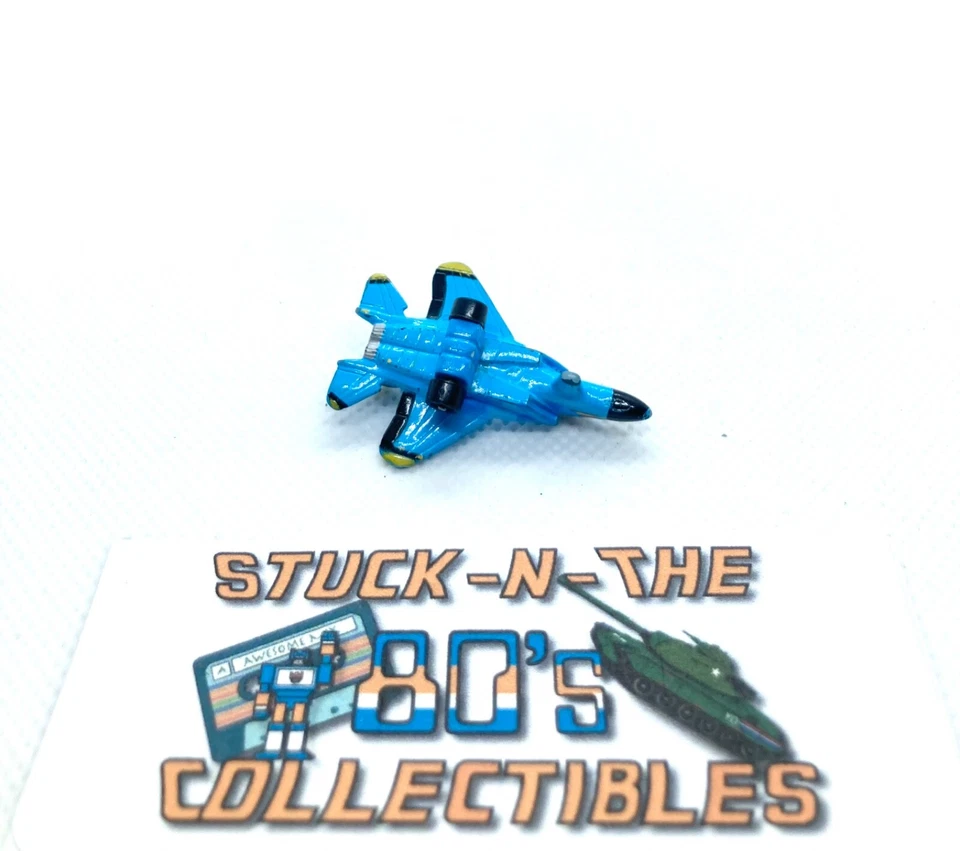 Avión de combate Galoob Micro Machines 1987 azul F-15 Eagle 5at, excelente estado Foto 3 de 4
