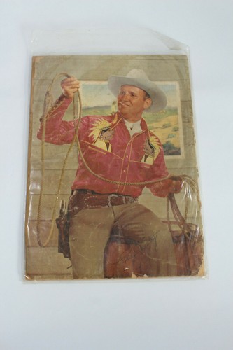 GENE AUTRY #64-1952-DELL-WESTERN-PHOTO COVERS-MOVIE-TV-NO RESERVE!! - Picture 2 of 3
