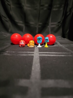 Zuru Smashers Hard Hitters 4 Figures 4 Build And Smash Balls