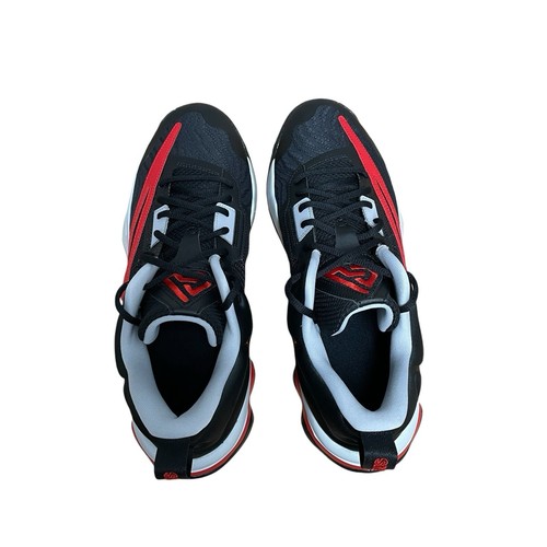 Nike Giannis Immortality 3 Black University Red DZ7533-004 Mens Size 11.5 New - 第 4/7 張圖片