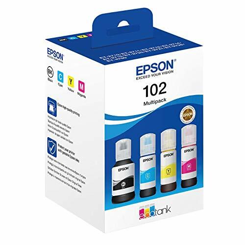 Epson EcoTank 102 Genuine Multipack Ink Bottles Amazon Dash Replenishment Ready 10190₽