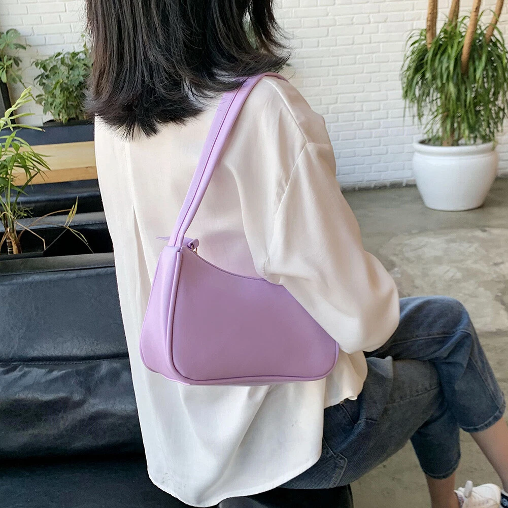 Purple shoulder shop bags