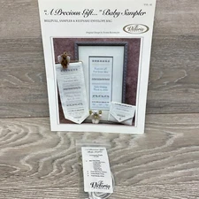 The Victoria Sampler A Precious Gift Baby Sampler with Accessory Pack