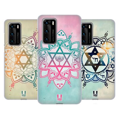 HEAD CASE DESIGNS STAR OF DAVID SOFT GEL CASE FOR HUAWEI PHONES 4