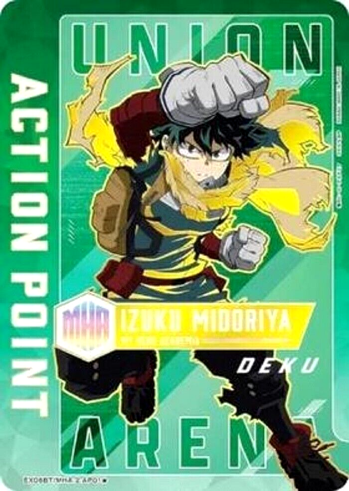 Union Arena My Hero Academia Action Point AP Izuku Midoriya