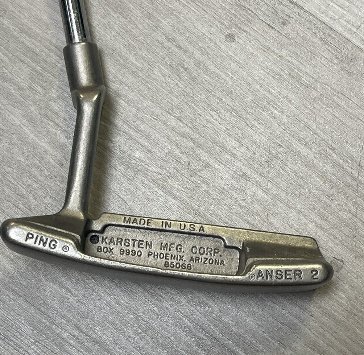 PING Anser 2 Karsten Box 9990 Blade Putter 35.5” Super PING Anser 2 Karsten Box 9990 Blade Putter 35.5” Super