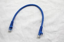 Genuine NEW ICC CAT-6 1Ft Blue Non-Catch Patch Cable ICPCSK01BL
