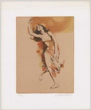 JIM JOHNSON, Ballerina 2 lithograph, Unframed