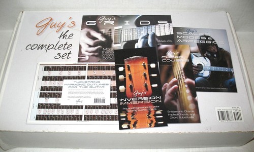 New GUY'S GRIDS Complete Set Inversion IMMERSION For Guitar - 5 book/ 2 CD set