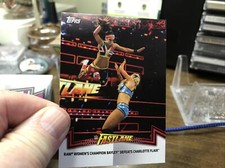 WWE Topps 2018 Women’s Division Matches & Moments Card Raw-5 Bayley