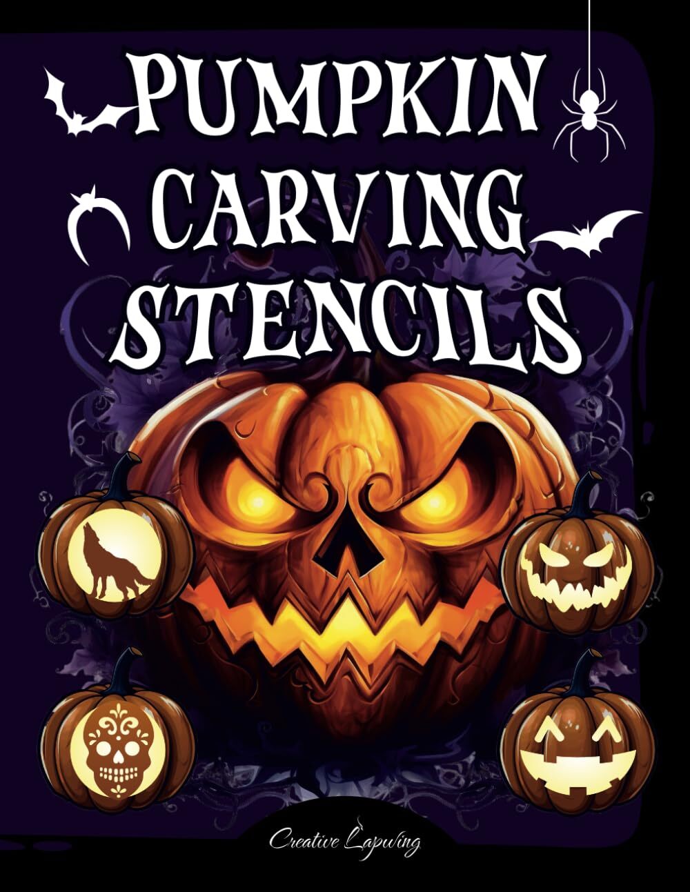 Pumpkin Carving Stencils: Amazing Book With 83 Variety Patterns | Large and Smal
