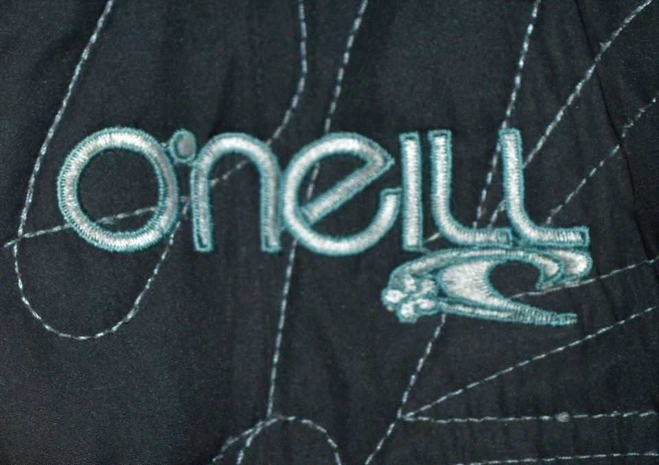 Chaqueta Bomber O'Neill Rider Desarrollada Negra Acolchada Cuello Alto - Mediana  Foto 3 de 4