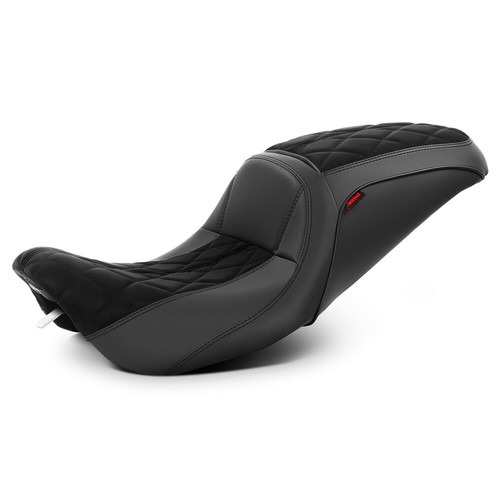 Juego completo de 1 pieza de asiento trasero delantero Rider gel de sílice para Harley Road King 1997-2007 - Imagen 2 de 9