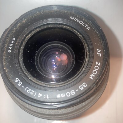 Objectifs Minolta 35-80 mm pour appareil photo et caméscope