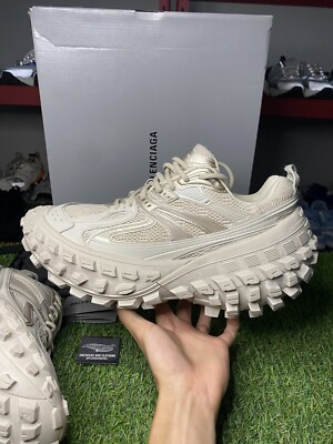 Size 44 (11 US) - Balenciaga Defender Sneaker Beige | BRAND Size 44 (11 US) - Balenciaga Defender Sneaker Beige | BRAND