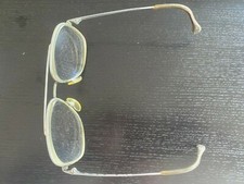 True Vintage Aviator Sunglasses, Silver with Prescription Lenses -4 and -0.5/-0.75 