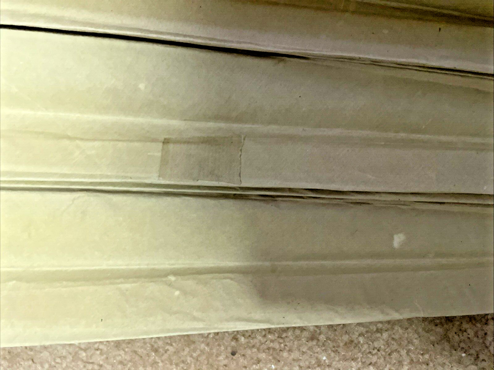 Vintage Large 72”x36" Chinese Folding Wall Hanging Fan with Dragons