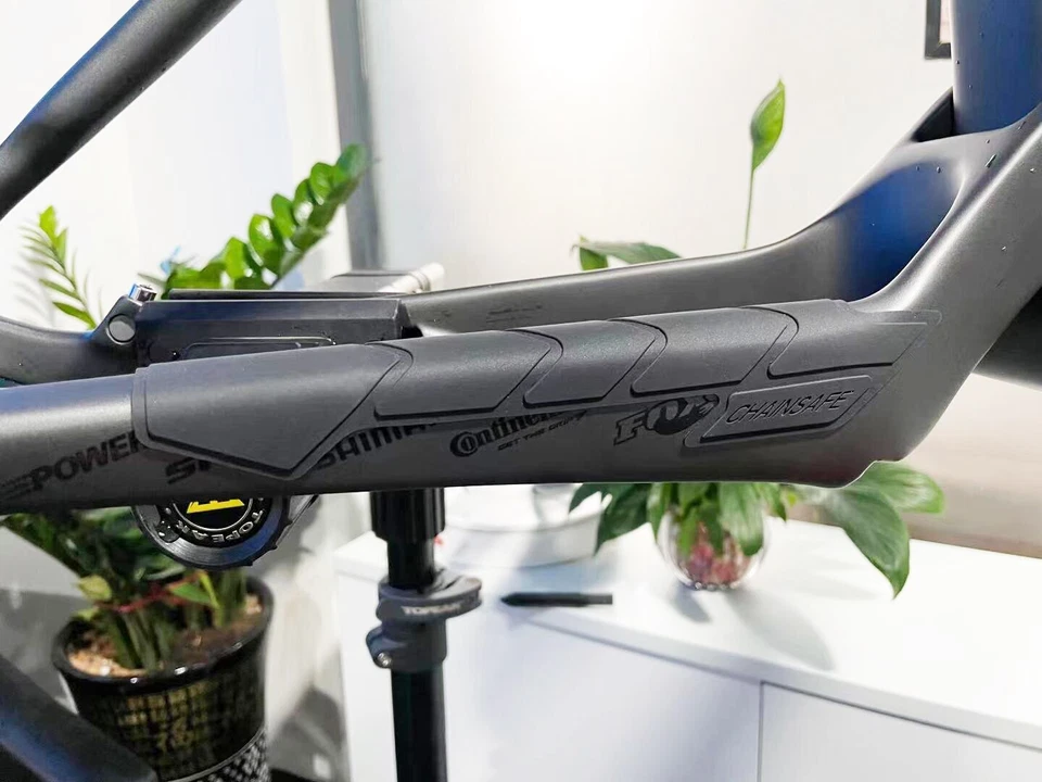 MTB Bike Chain Stay & Frame Downtube Protector Bicycle Protective Sticker Paster - Image 4 of 4