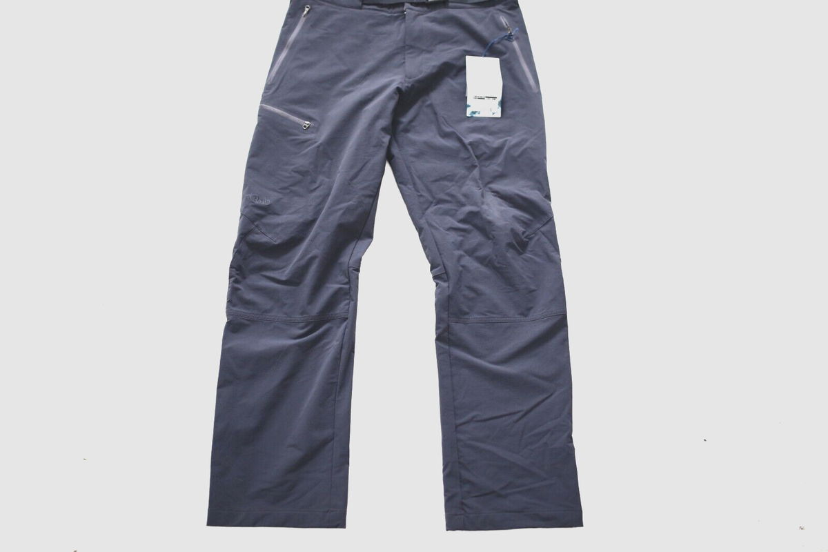 RAB Vector Pants Mens XL Blue Gray Beluga Brand new with tags