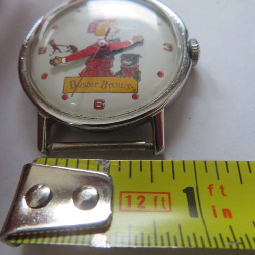 VTG BUSTER BROWN Wristwatch Watch, Manual Wind, For Parts Not Working, No Band - Picture 3 of 10