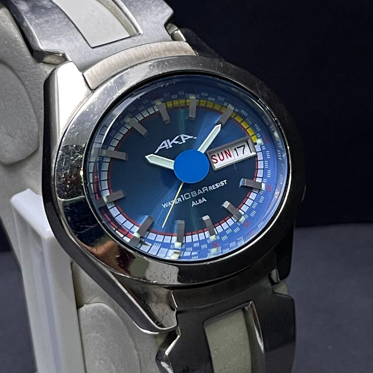 Vintage Seiko Alba AKA Quartz Day/Date Japan Made Men