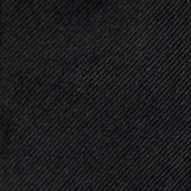 ELZAMA Mens Skinny Tie Black Solid Slim 2.0 Dress Narrow Modern Fashion Necktie - product detail image 2