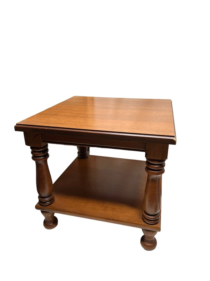 De Colección Tell City INDIANA Acabado Arce Andover Acento Lateral Mesa Patrón F8604 (B) Foto 2 de 4