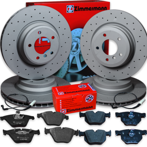 Bremsscheiben Vorne Set Zimmermann Sport Bremsen-Set – Inkl. 312mm Bremsscheiben & Beläge Für VW, Audi & Mehr Bremse Vorne