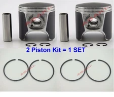 For PWC SeaDoo 787 800 Piston Kit (47-107 STD, 290-887-300-STD + Piston Ring) X2