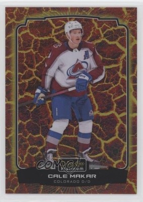 2022-23 O-Pee-Chee Platinum Hot Magma 120/499 Cale Makar #29 1c9x