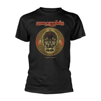 Amorphis T-Shirt Herren Queen of time schwarz Band-Merch, Bands 100% Baumwolle