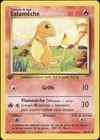 1999 Pokemon FRENCH 1st Edition Base Set Salamèche-Charmander 46/102 EX