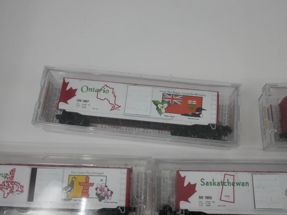 N Scale Locomotive Canadian 13 Provinces & Territory Full Set - Micro Trains - Image 4 of 4