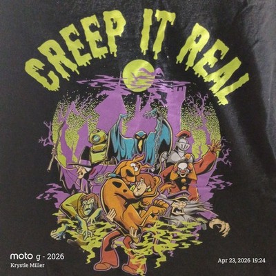 Hanna-Barbera Scooby-Doo Creep It Real US Men's Large Tee-shirt