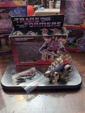 TRANSFORMERS G1 DINOBOT SNARL COMPLETE W BOX & PAPERWORK VINTAGE HASBRO 1985