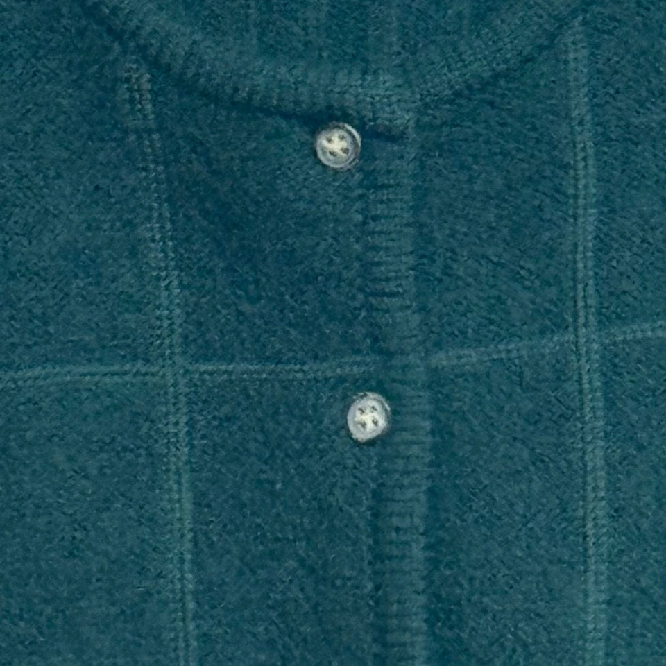 Vintage Pierre Cardin Green Wool Button Up Sweater Vest Size X-Large  - Image 4 of 4