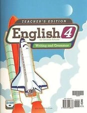 English 4 Teacher's Edition von BJU Staff BJU Press Englisch Grundschule Buch CD