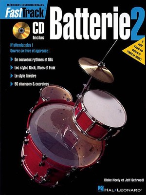 Fasttrack Drum Method - Book 2 - French Edition by Rick Mattingly (English) Hard