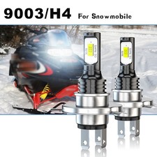 2pcs H4 6000K LED Headlights For Ski-Doo MXZ ...